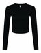 BL1501 Bella Women´s Micro Rib Long Sleeve Baby Tee