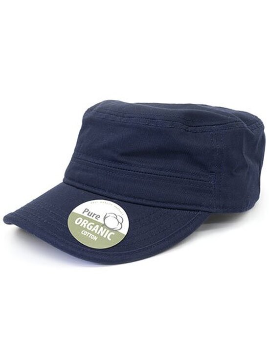 Organic Cotton Army Cap washed