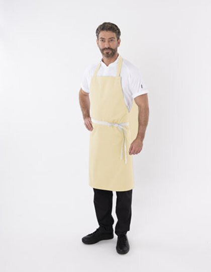 DL010 Bib Apron With Adjustable Halter