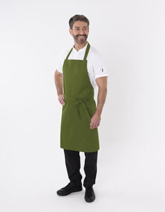 DL010 Bib Apron With Adjustable Halter