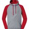 JZ96CR JERZEES Nublend® Colour-Block Raglan Hooded Sweatshirt