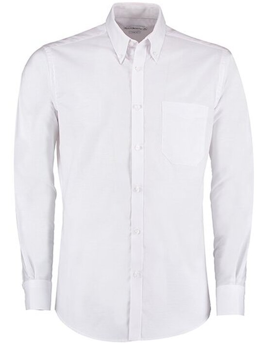 Slim Fit Workwear Oxford Shirt Long Sleeve