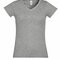 Ladies` V-Neck-T-Shirt Moon