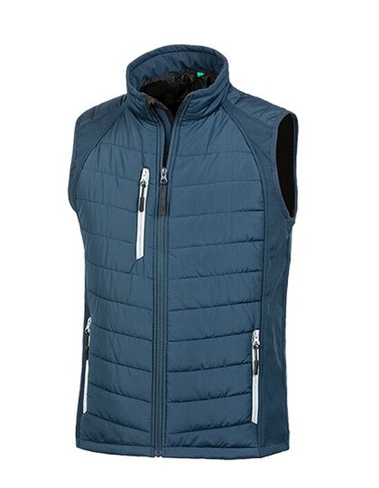 Recycled Compass Padded Softshell Gilet