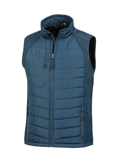 Recycled Compass Padded Softshell Gilet