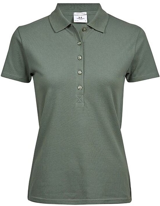 TJ145 Womens Luxury Stretch Polo
