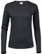 Womens Long Sleeve Interlock Tee